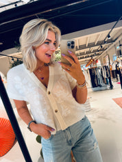 Leane, Knit Cardigan