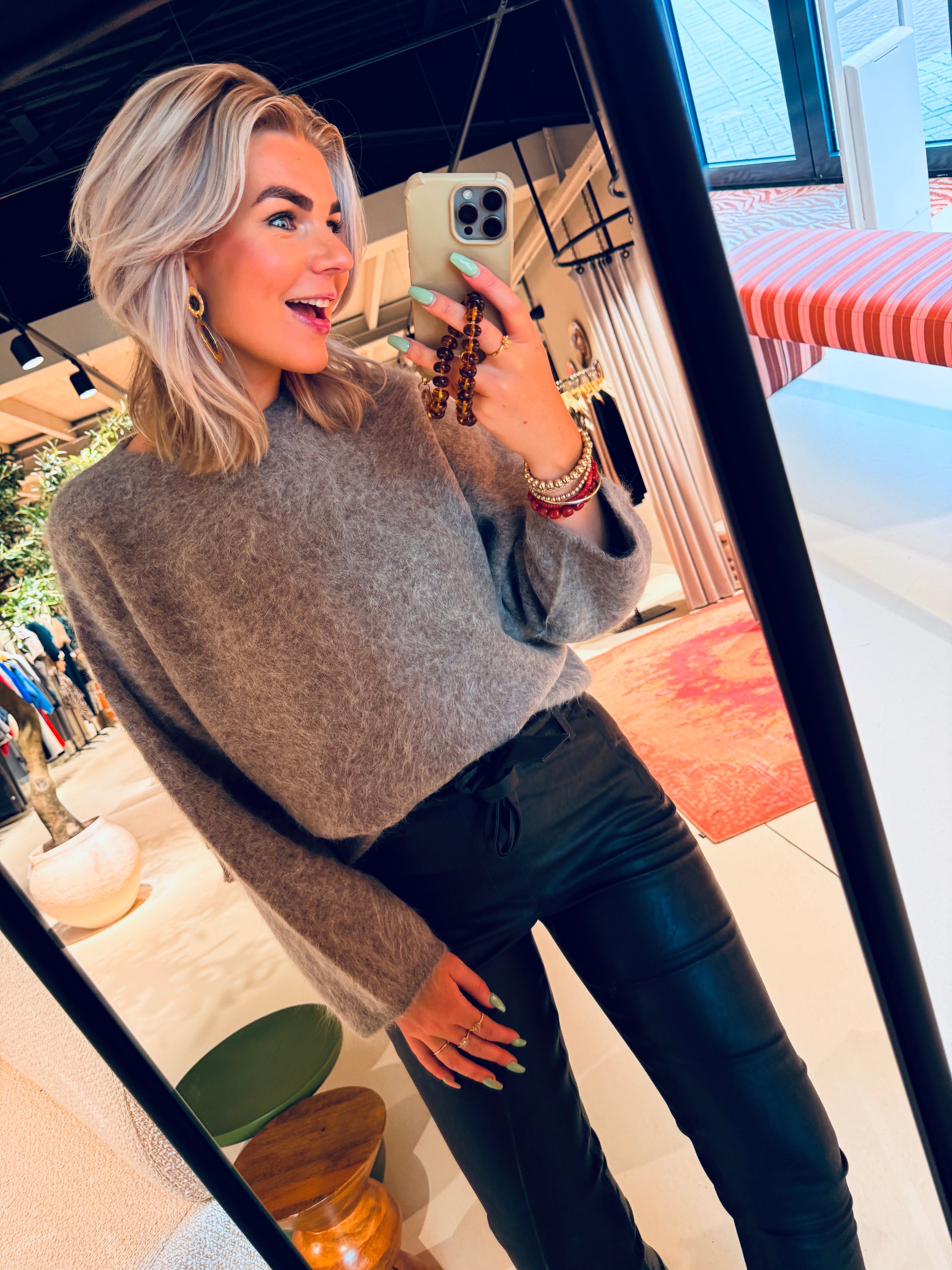 Amalia Pullover - Mocca