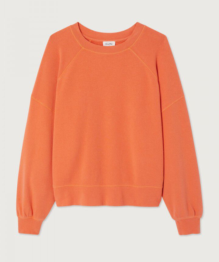 Atubay sweater in het oranje voor dames van American Vintage