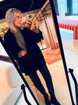 Cape Coat - Black