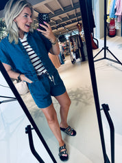 Misa denim shorts
