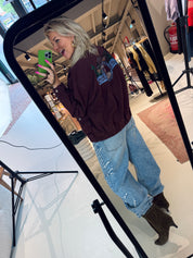Gianna Denim Bomber Jacket