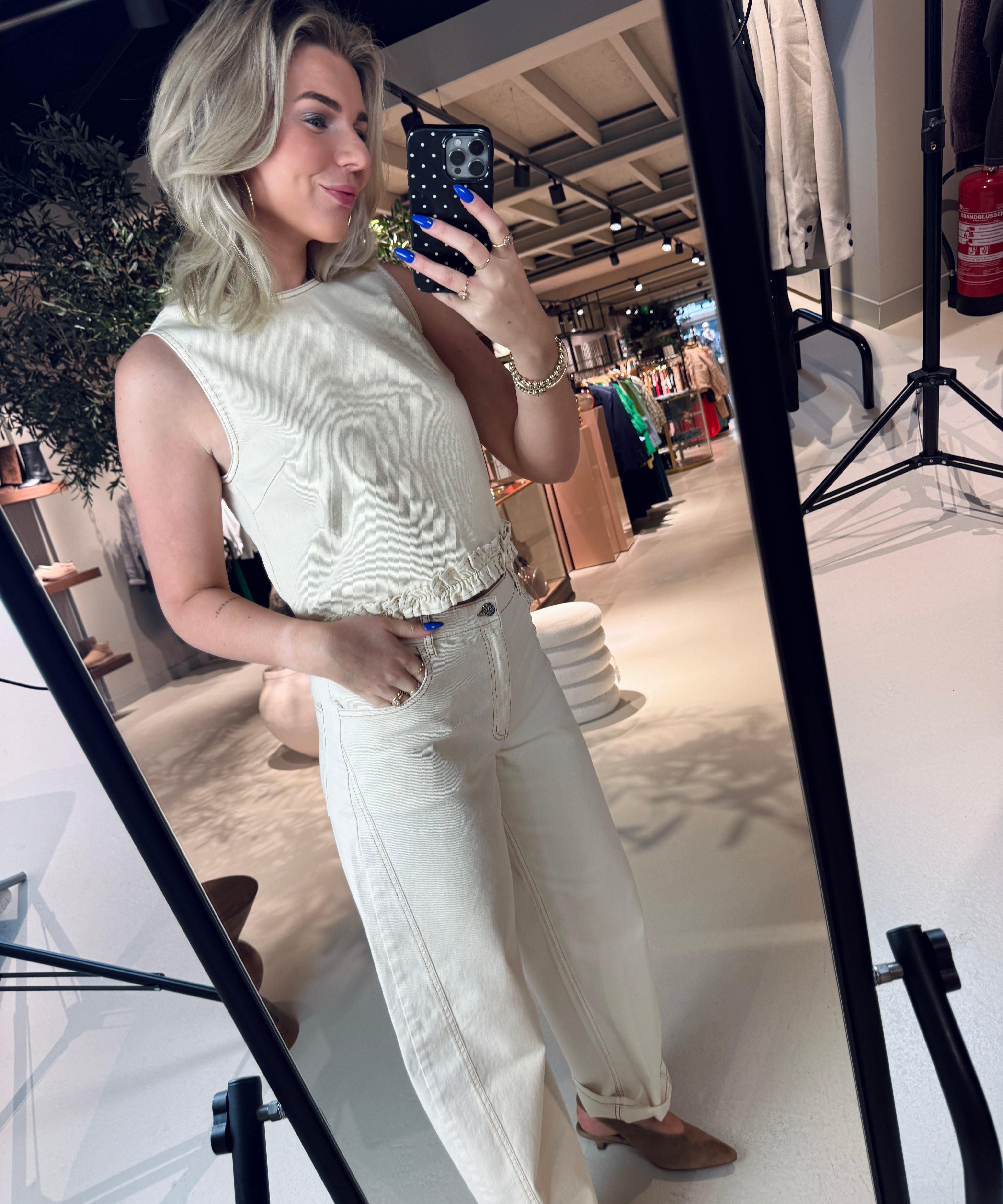 Madie Top zonder mouwen van Baum Und Pferdgarten