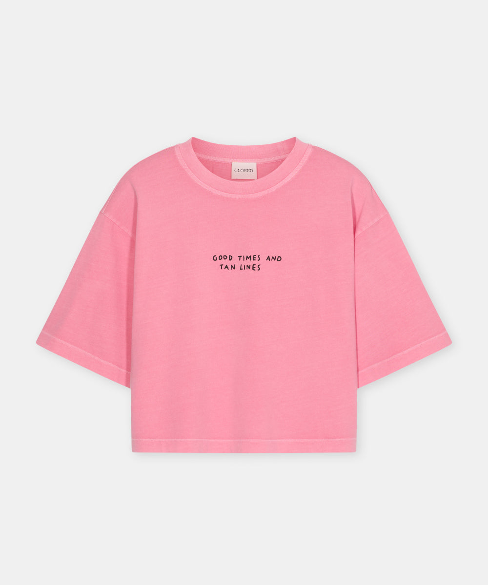 Cropped boxy t-shirt voor dames van Closed