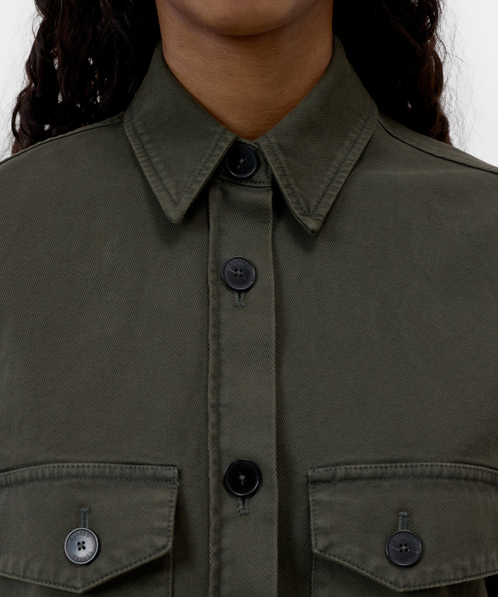 Oversize Shacket van Closed
