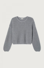 Cyrow Pullover gebreid voor dames in het grijs