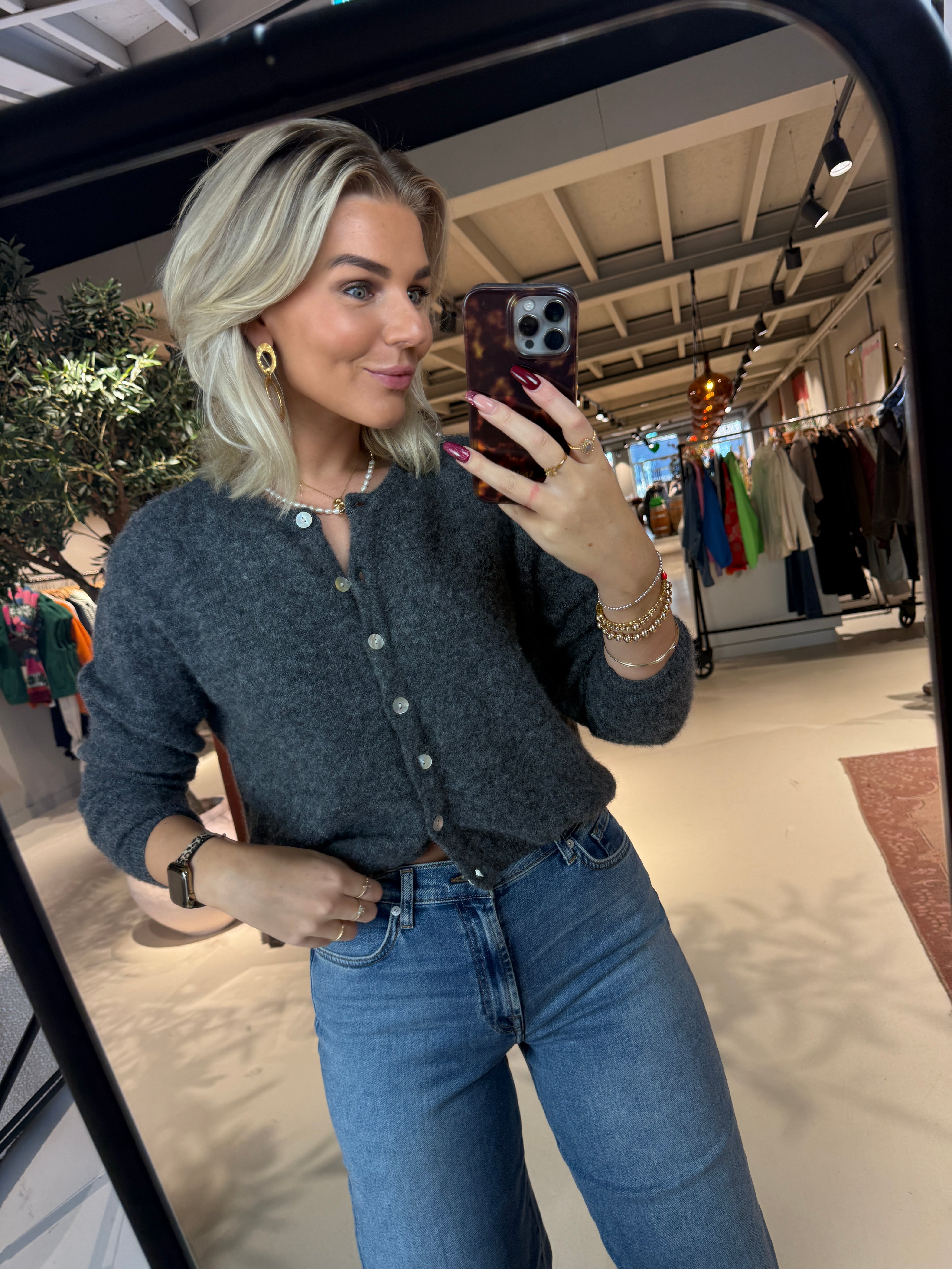 VITO19EH25 Gilet - Steel Melange/Acier Chine