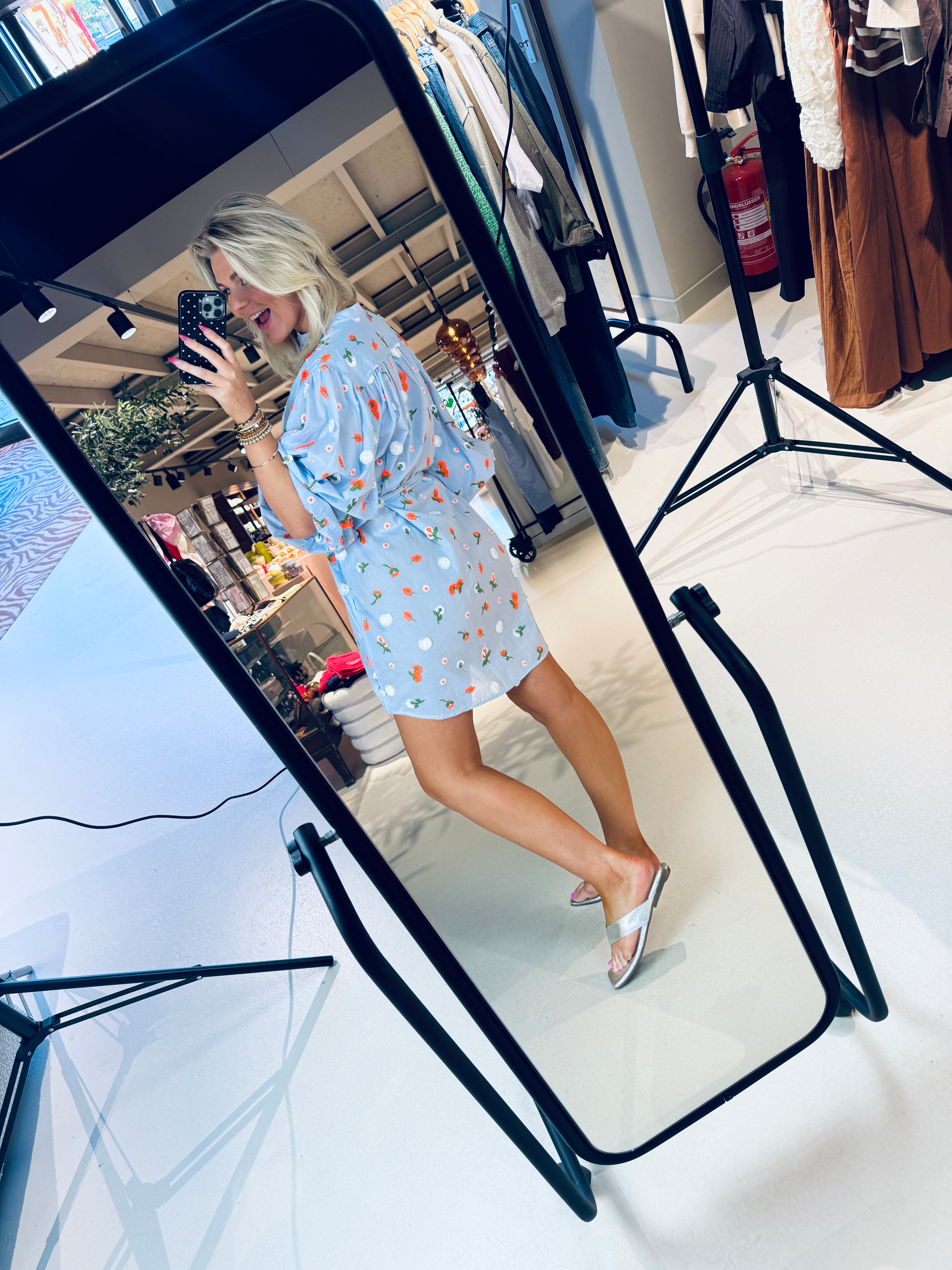 Jalen Embroidered Midi Dress