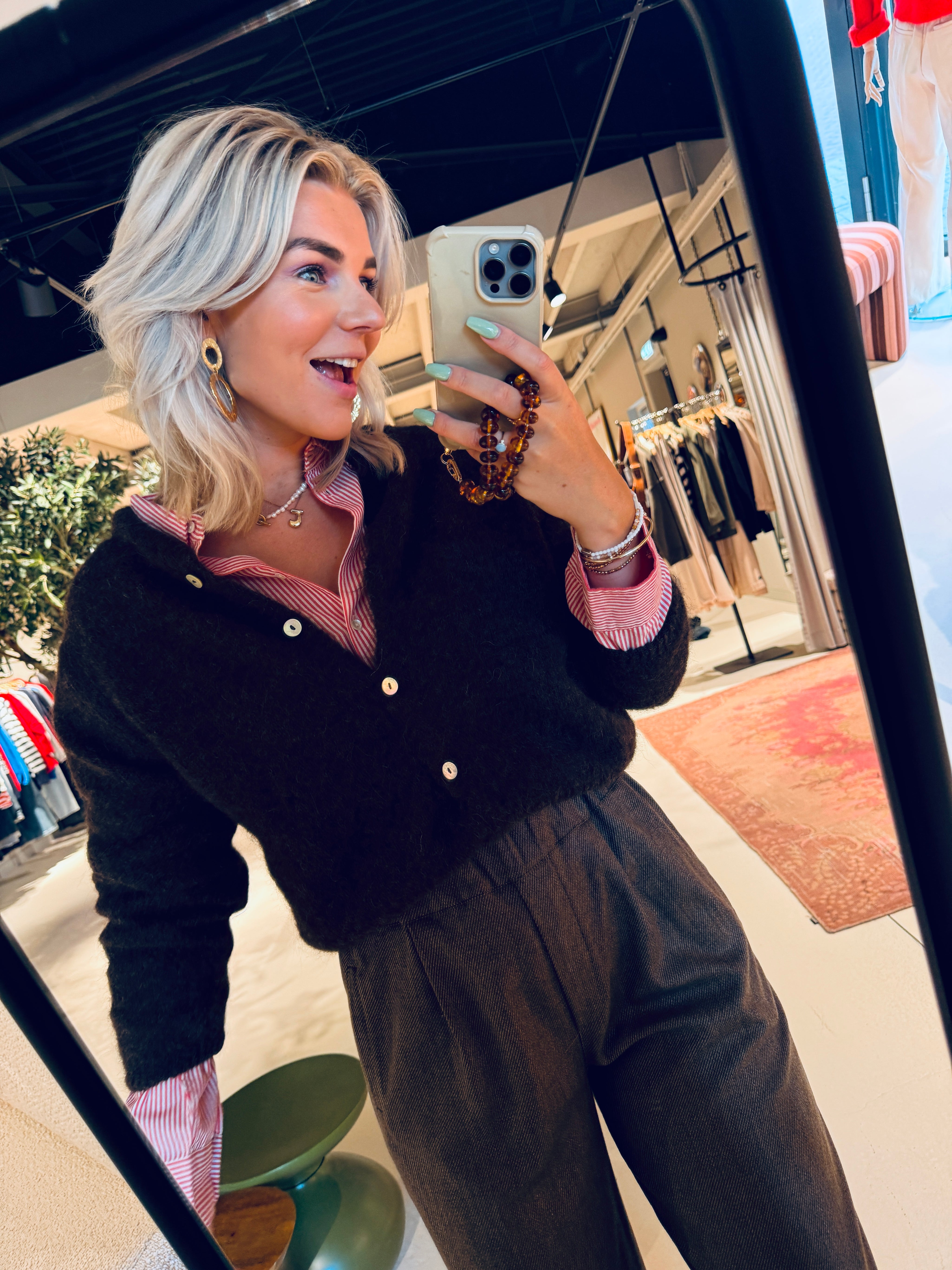 Cleo Natural Cardigan