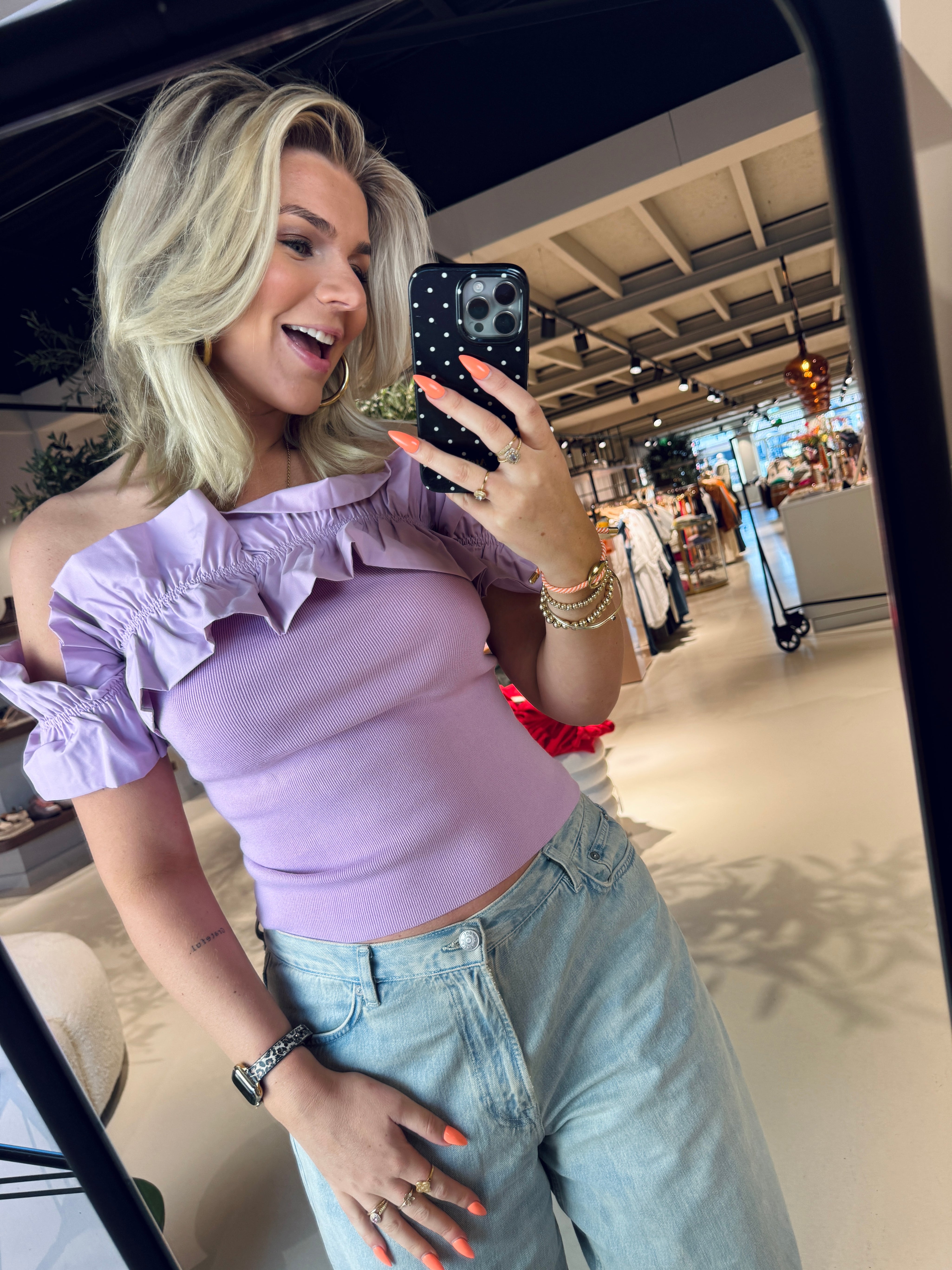 Jaqua Knitted Top in twee kleuren voor dames van Essentiel Antwerp