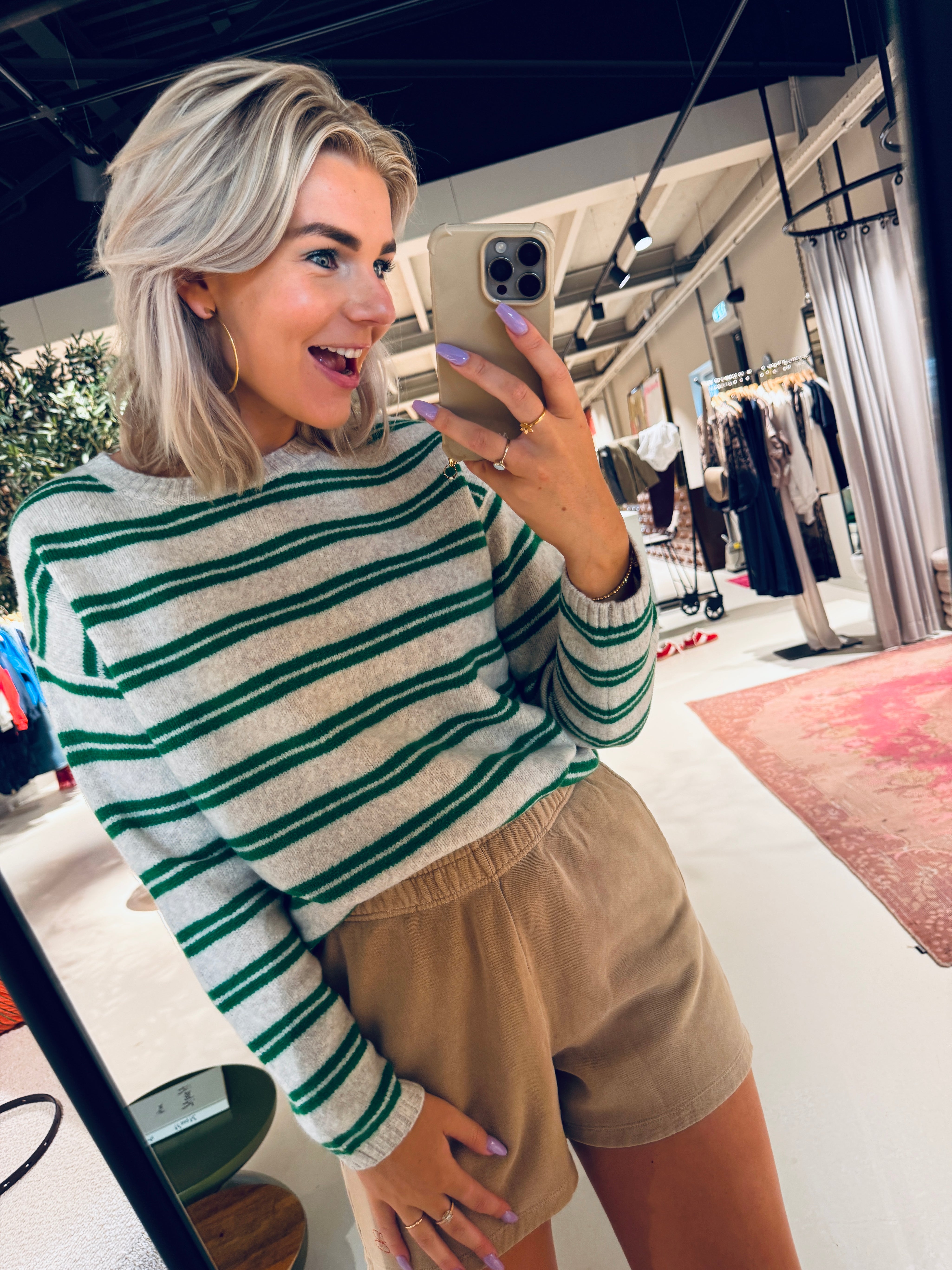 MMKhai Two Stripe Knit