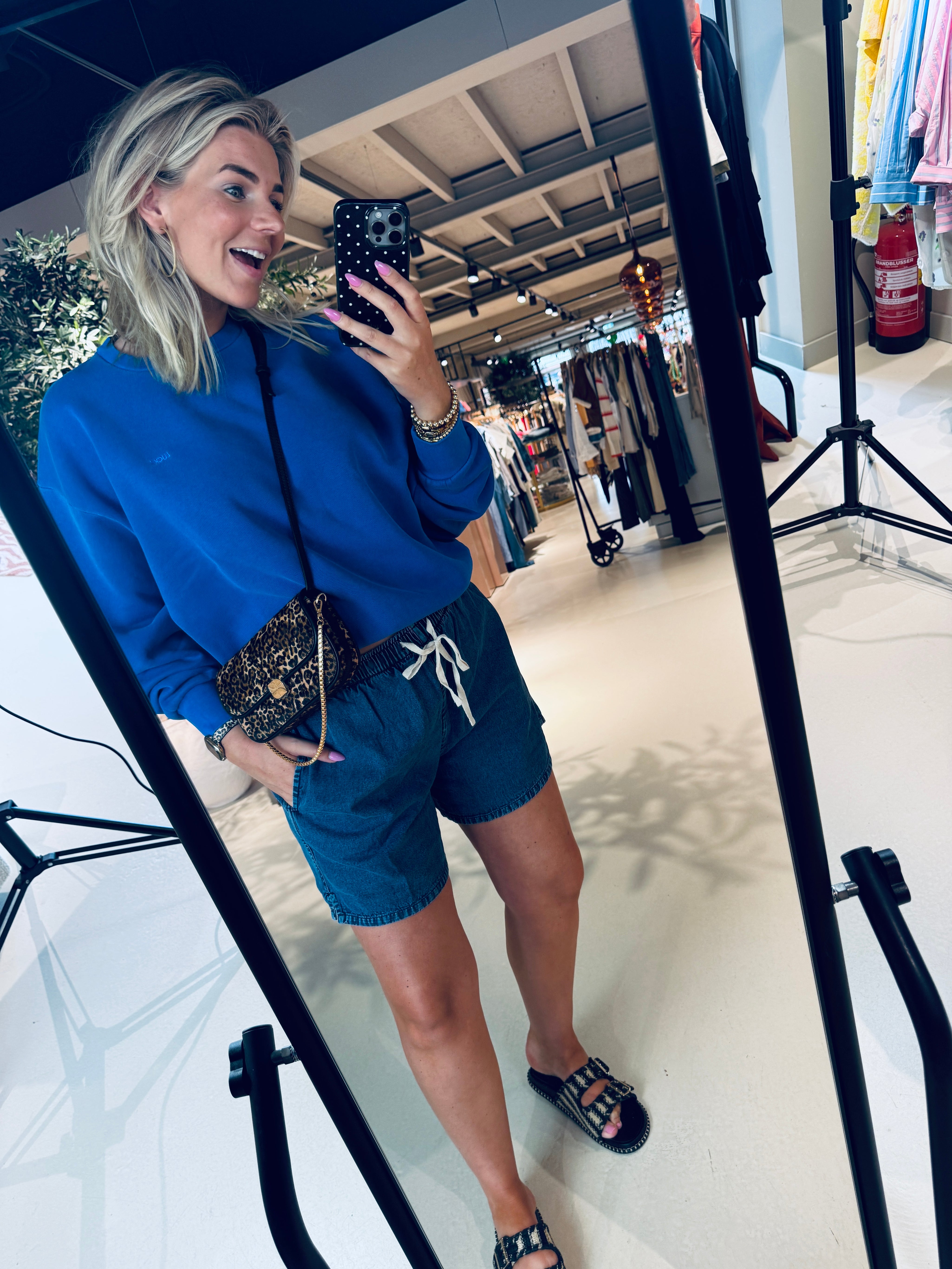 Misa denim shorts