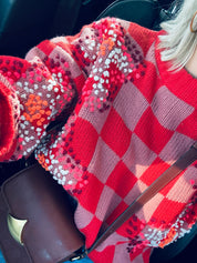 Inter embroidered pullover