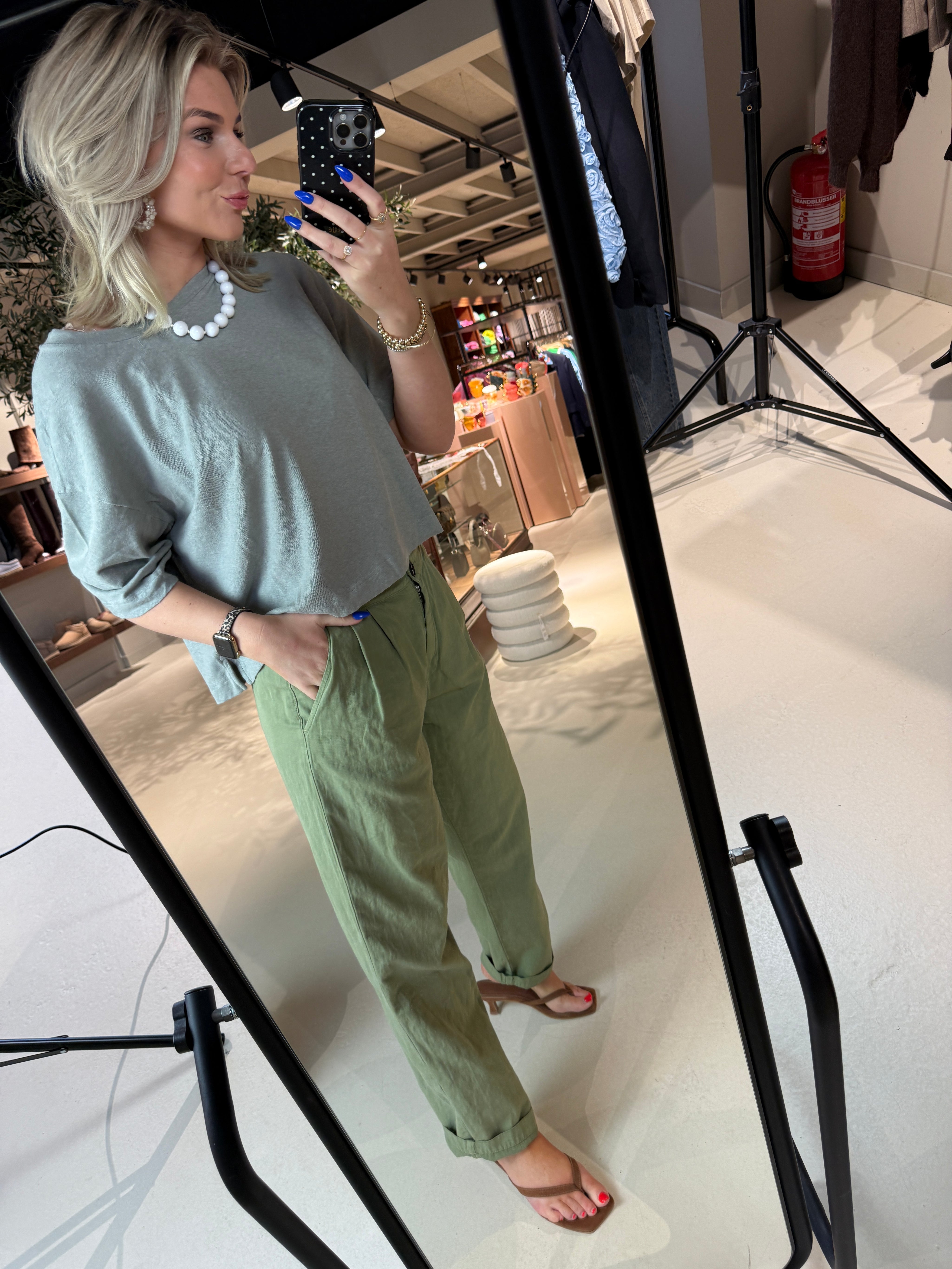 Pillow Pants Linnen dames broek Bellerose