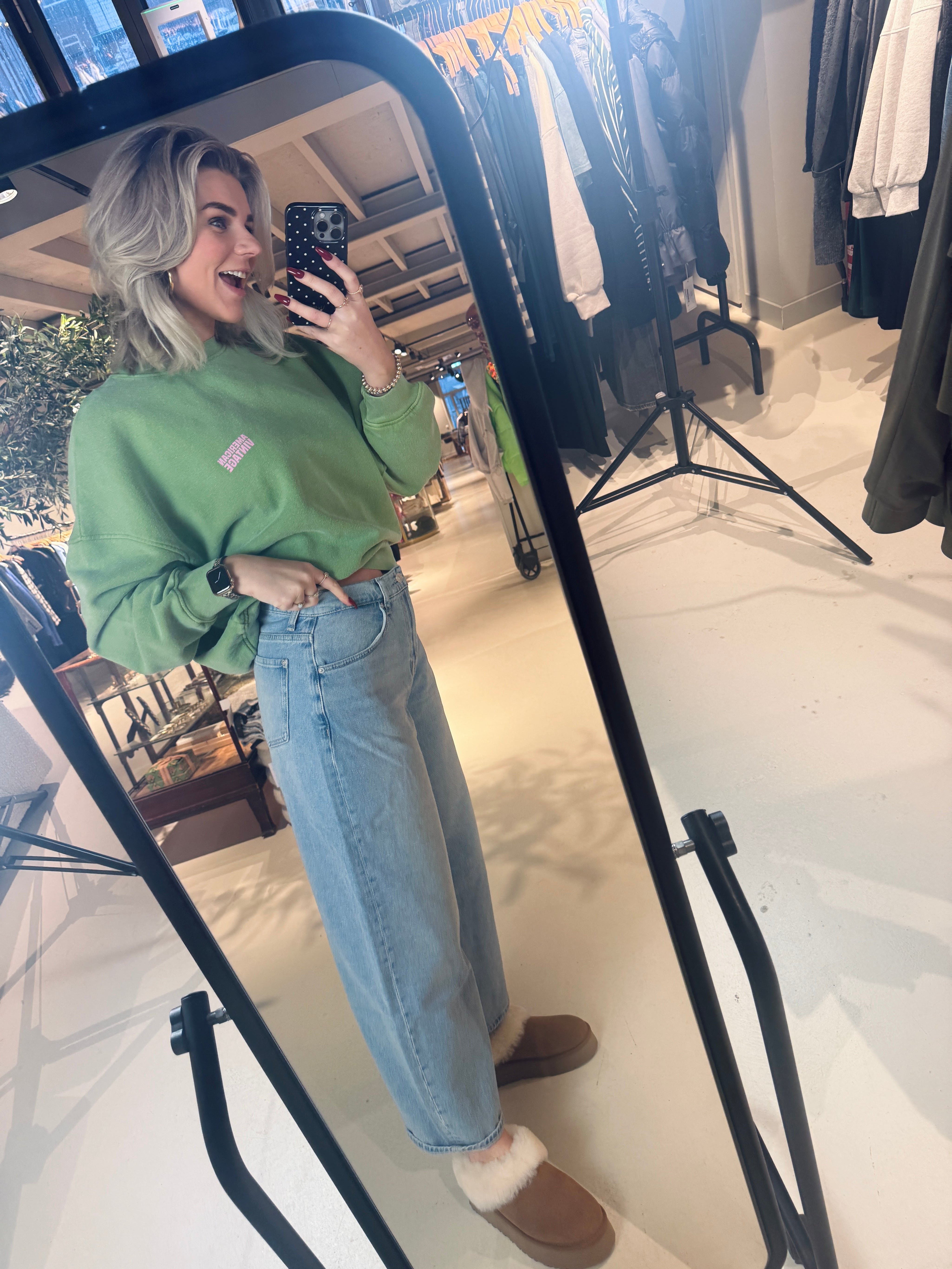 Bonnie Curvilinear Jeans