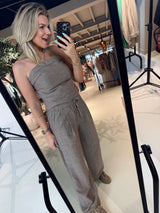 JihoCC Stripe LL Pant
