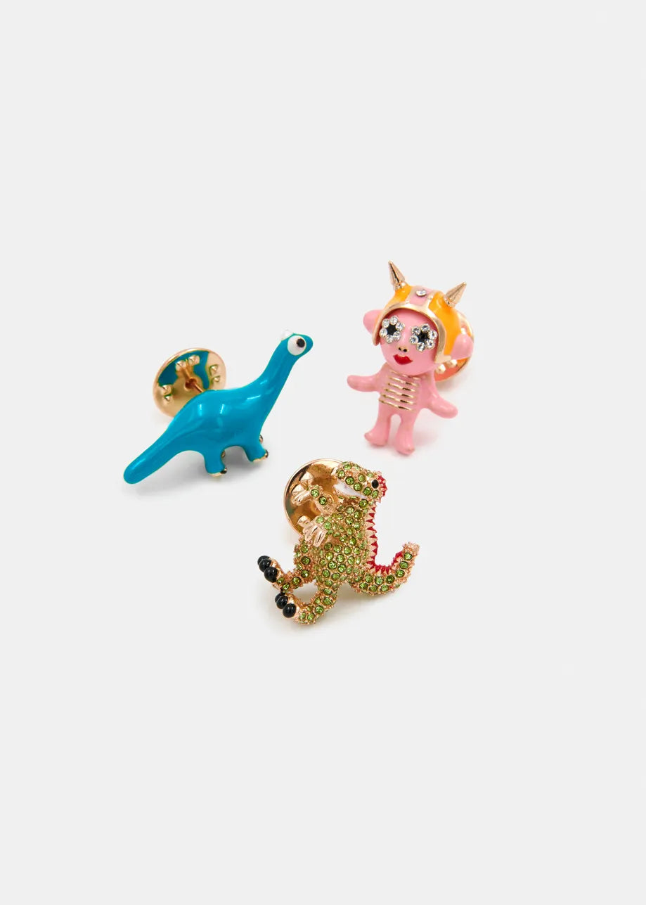 Iglow Trio Charms Pins