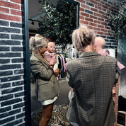 D6Vellum check blazer - Multicolour