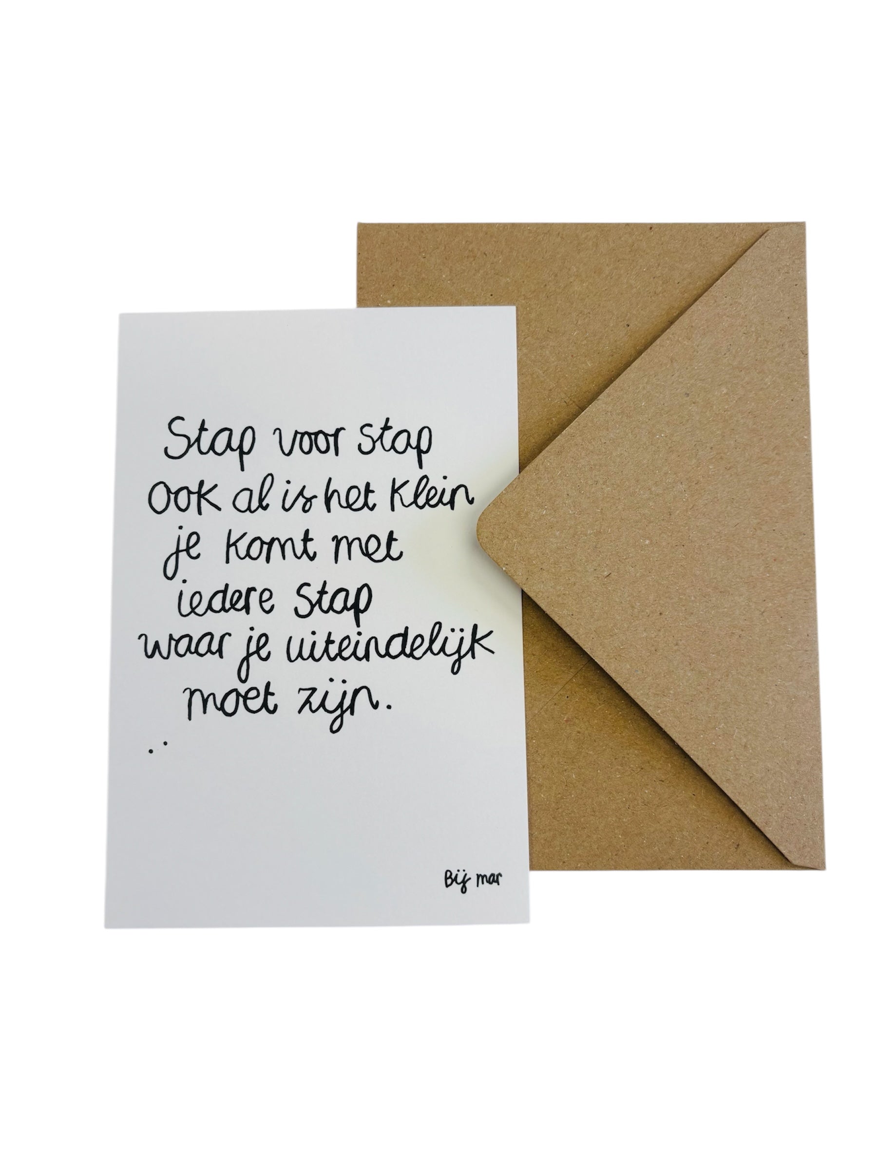 Kaart - Stap voor stap