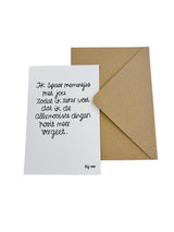 Kaart - Ik spaar momentjes