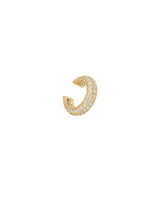 Earcuff Strass Gold einzeln