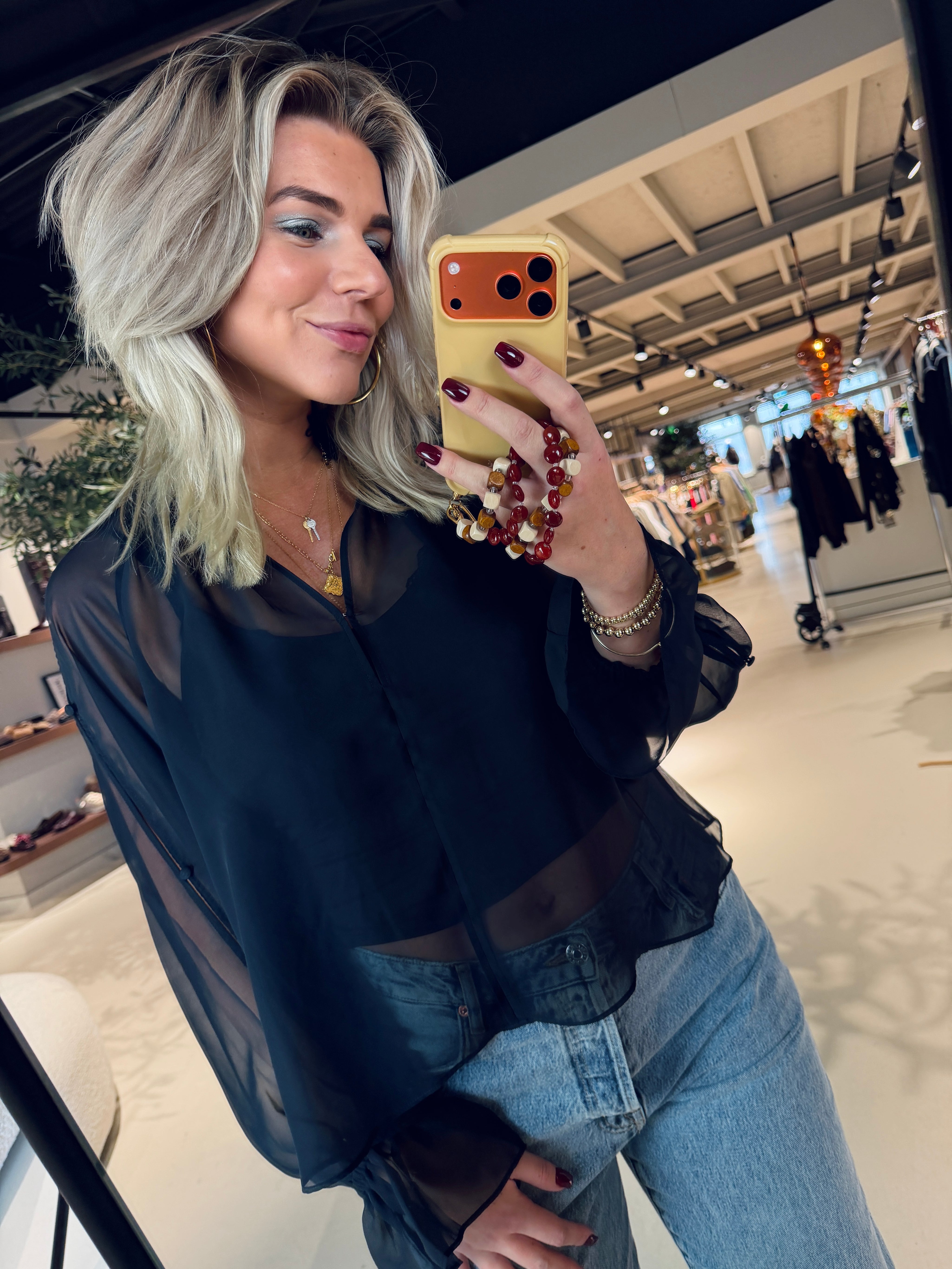 Amane Draped Boho Top