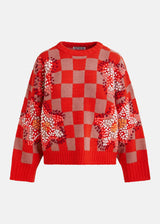 Inter embroidered pullover