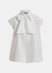 Jalaysia Sleeveless Top in het wit voor dames van Essentiel Antwerp