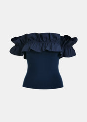 Jaqua Knitted Top in twee kleuren voor dames van Essentiel Antwerp