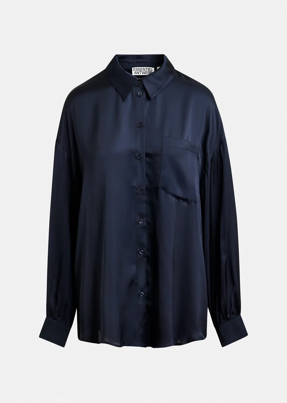 Judith Oversized Ruffle Shirt Essentiel Antwerp