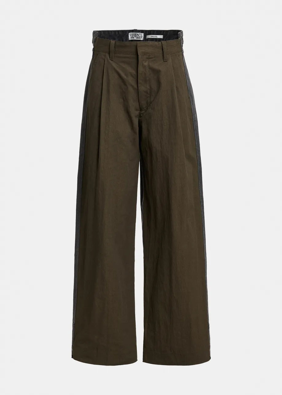 Krisp Fabric Mix Jeans