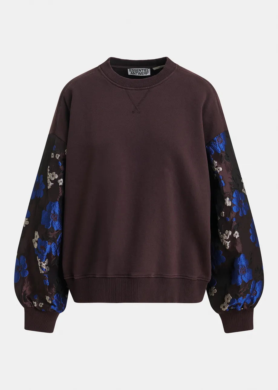 Kueer Jacquard Sleeve Sweatershirt