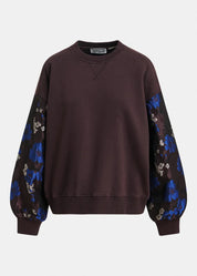 Kueer Jacquard Sleeve Sweatershirt