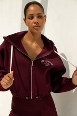 Maya Zip through hoodie