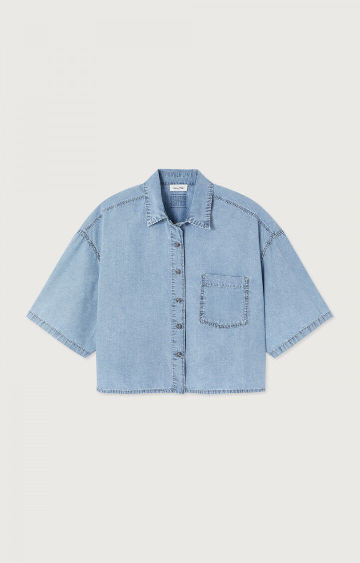 Paybou Blouse denim look voor dames van American Vintage