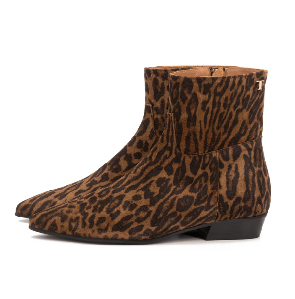 TL BELINDA Leopard Enkellaars
