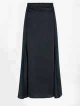 Mirage flowy satin skirt