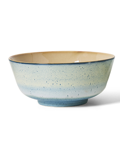 70s ceramics: ramen bowls, minimalist