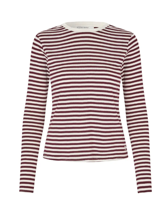 Alvida O-Neck Tee Second Female Fudge