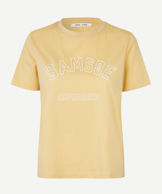 Sacamino ss T-shirt voor dames van Samsoe&Samsoe