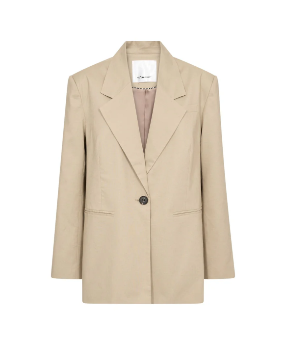 LeilaCC Power Blazer beige voor dames van Co'Couture