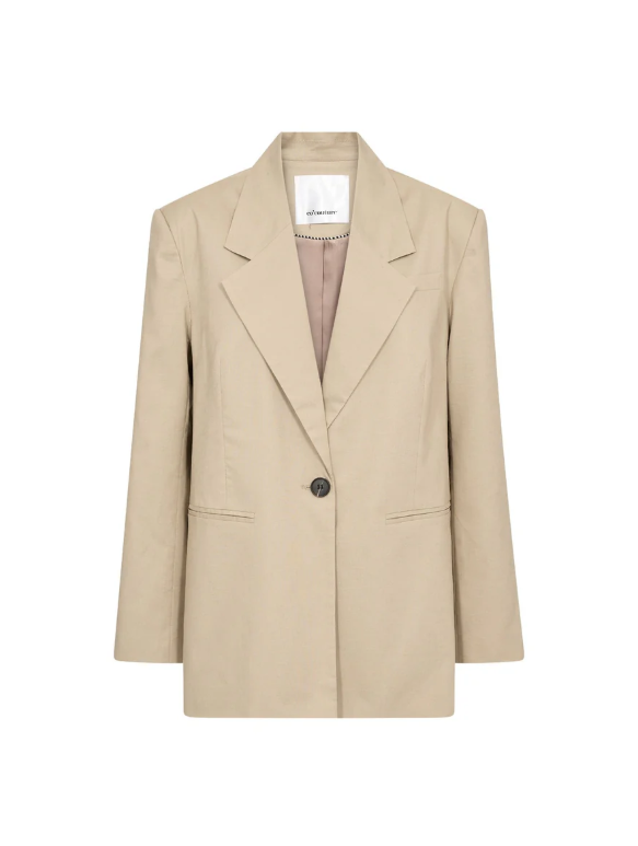 LeilaCC Power Blazer beige voor dames van Co'Couture