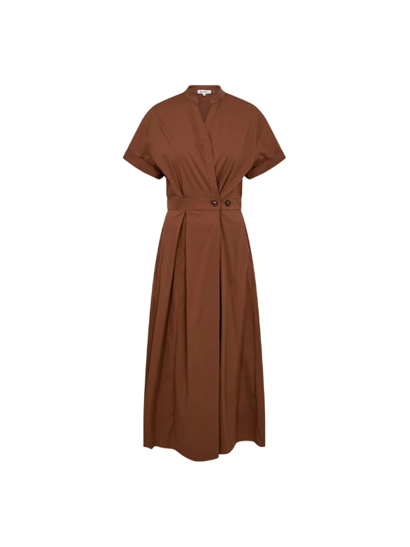 ElaraCC Wrap SS Dress voor dames van Co'Couture