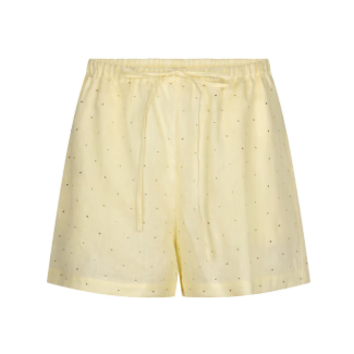 Guilia Short in het geel en bruin voor dames van The Lola Club