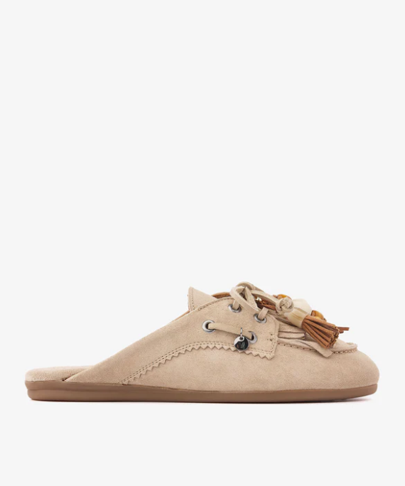 June Rhea Instappers in bruin en beige voor dames van Via Vai