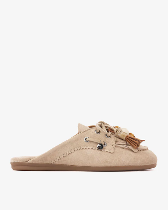June Rhea Instappers in bruin en beige voor dames van Via Vai
