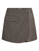 VeyaCC Check Wrap Skort
