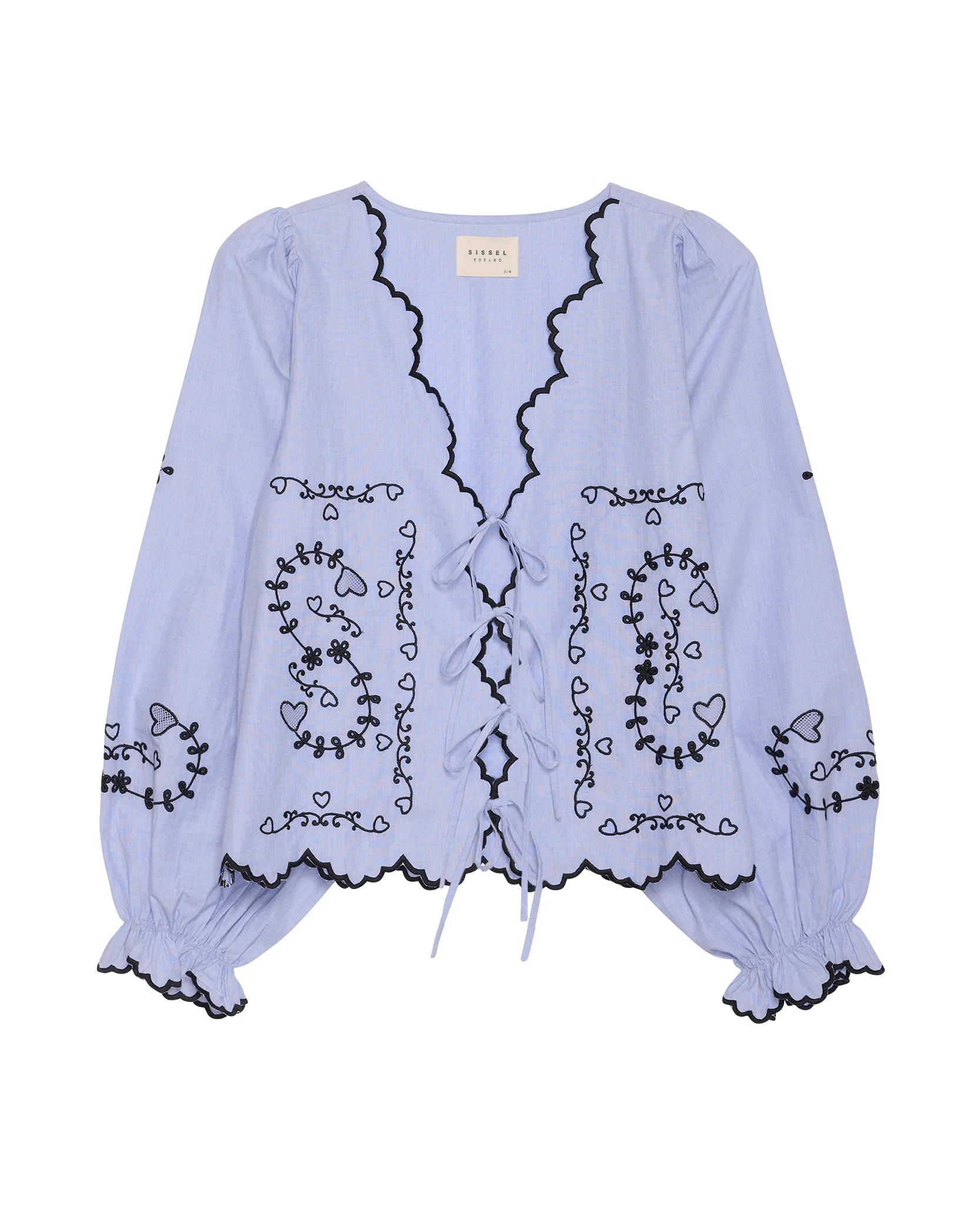 Tone Top in het blauw voor dames van Sissel Edelbo