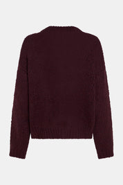 W25L246 Jumper - Aubergine