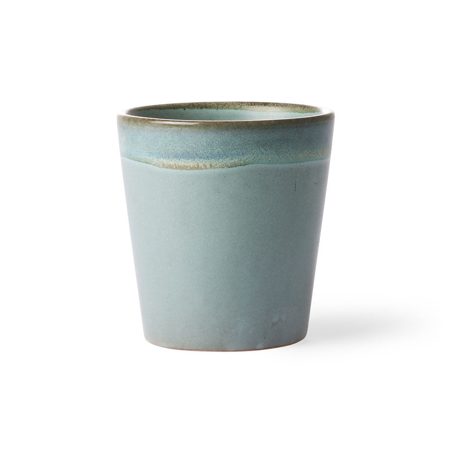 ACE6046 70s ceramics: coffee mug, moss